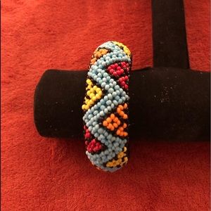 Beaded bangle